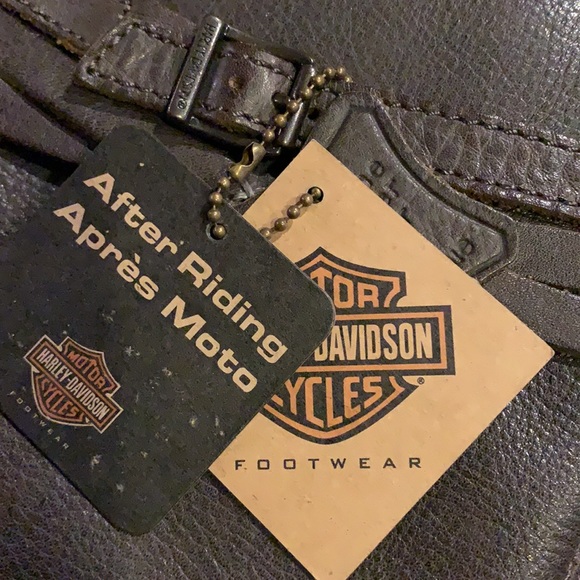 Harley Davidson Size 8 Brown leather boot - Picture 12 of 12